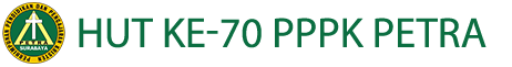 70th Anniversary PPPK Petra Logo